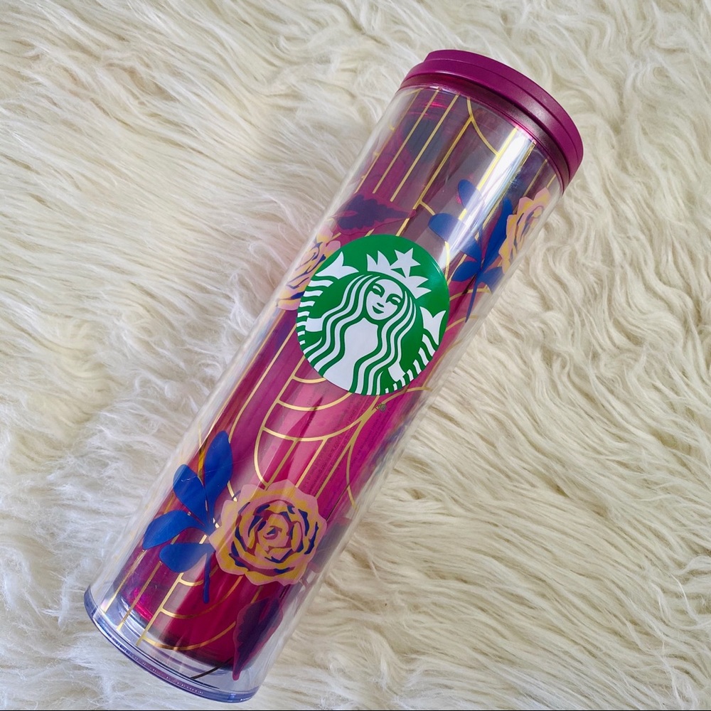 NEW! Starbucks Floral Tumbler